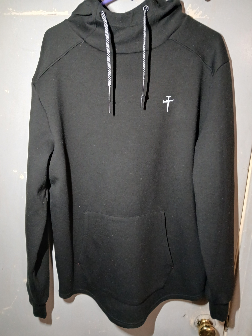 Three Nails Pro-Tec Hoodie In Black